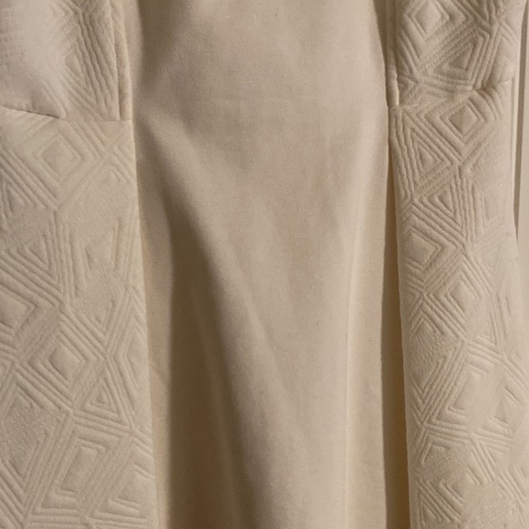 NWOT cream dress Petite MEDIUM - Picture 3 of 4